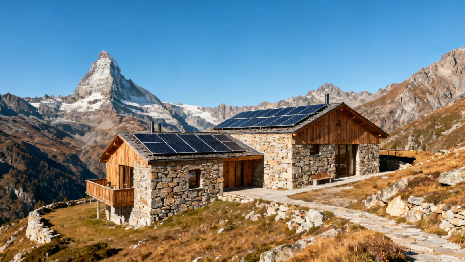 Les refuges éco-responsables des Alpes : dormir vert en altitude